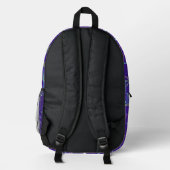 Sac À Dos Imprimé Fête du Crépuscule Pourpre (Verso)