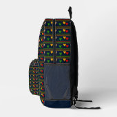 Sac À Dos Imprimé Fêtes de Noël Élégant (Droite)
