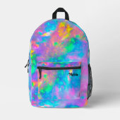 Sac À Dos Imprimé feu optique (Recto)