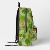 Sac À Dos Imprimé Feuillage tropical vert été (Gauche)