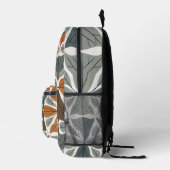 Sac À Dos Imprimé Feuille (Droite)