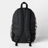 Sac À Dos Imprimé Feuille (Verso)