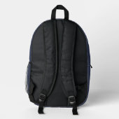 Sac À Dos Imprimé Feuille d'érable de la fierté transgenre (Verso)