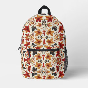 Sac À Dos Imprimé Feuilles d'Automne