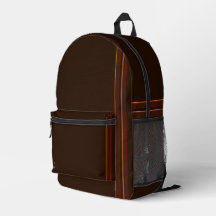 figdewdrops Bear Brown Backpack