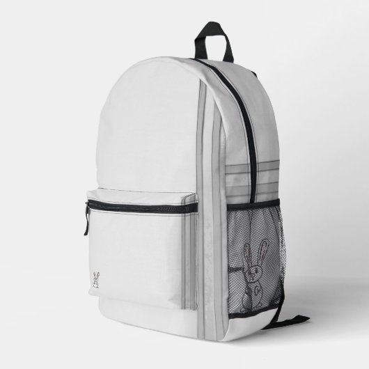 Sac À Dos Imprimé figdewdrops Bunny Backpack (Coin arrière droit)