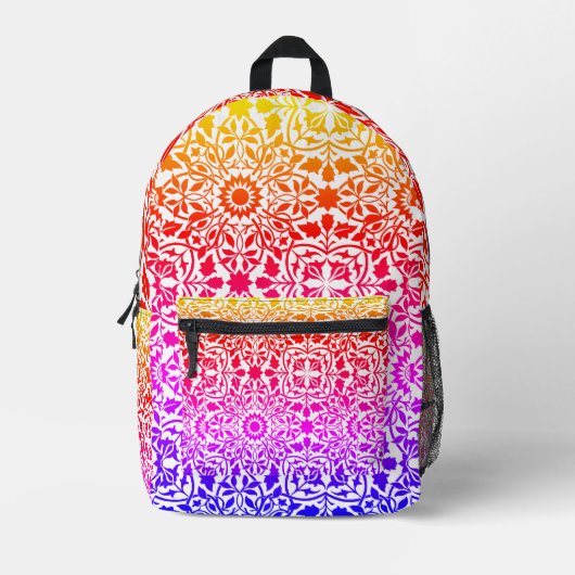 Sac À Dos Imprimé Filigrane multicolore (Recto)