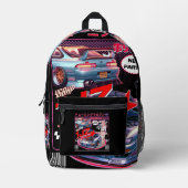 Sac À Dos Imprimé Fille derrière la roue : Histoires plus solitaires (Recto)