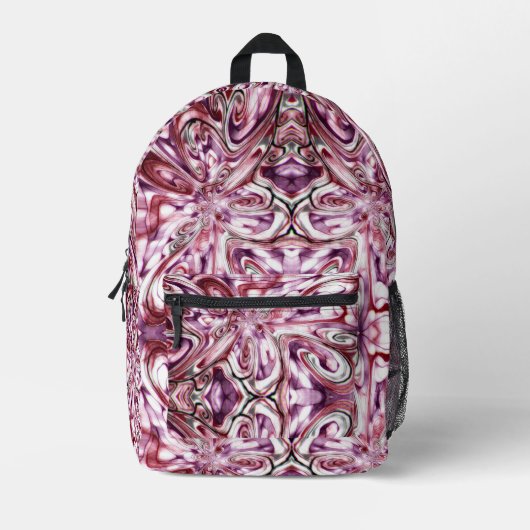 Sac À Dos Imprimé Fille en colère (Recto)