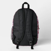 Sac À Dos Imprimé Fille en colère (Verso)