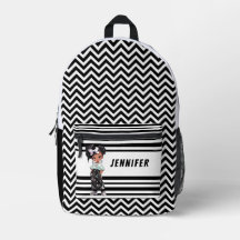 Fille noire et blanche