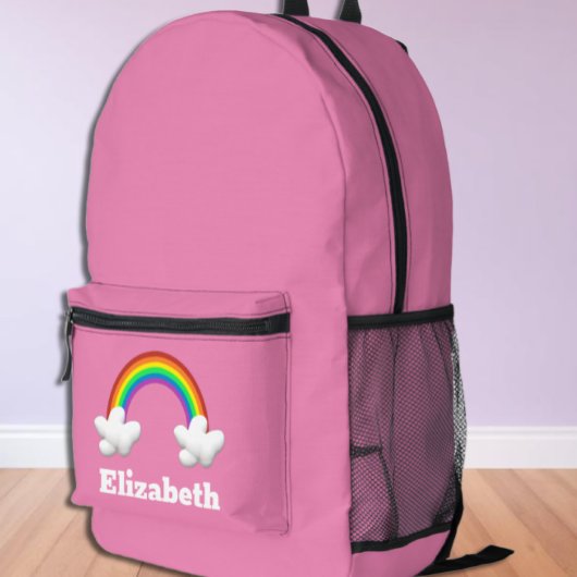 Sac À Dos Imprimé Filles arc-en-ciel