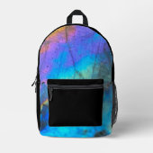 Sac À Dos Imprimé Filles Marbre coloré assez mignon (Recto)