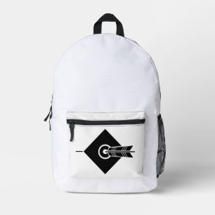 Sac À Dos Imprimé Flèche vers la cible