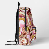 Sac À Dos Imprimé Flèches roses et or (Gauche)