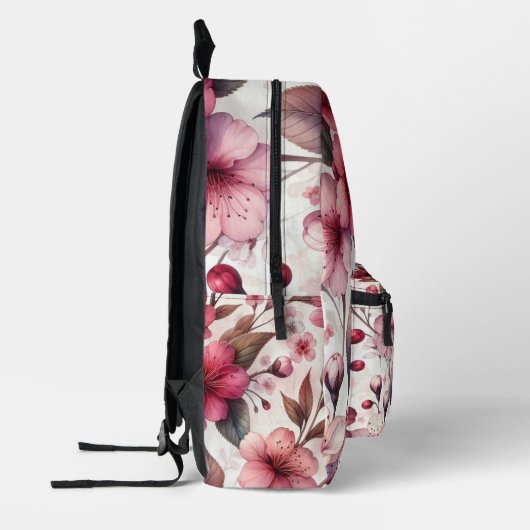 Sac À Dos Imprimé Fleur de cerise (Gauche)