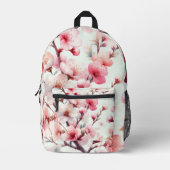 Sac À Dos Imprimé Fleur de Cerisier (Recto)