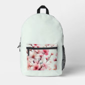 Sac À Dos Imprimé Fleur de Cerisier (Recto)
