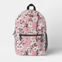 Fleur de cerisier rose japonais Sakura Floral prin