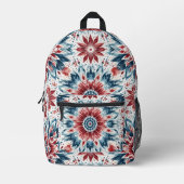 Sac À Dos Imprimé Fleur de l'Indépendance (Recto)