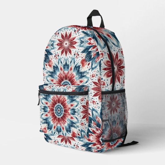 Sac À Dos Imprimé Fleur de l'Indépendance (Coin arrière droit)