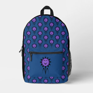 Sac À Dos Imprimé Fleur maléfique Kawaii Goth Halloween