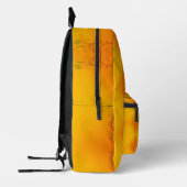 Sac À Dos Imprimé Fleur orange (Gauche)