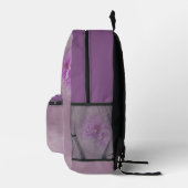 Sac À Dos Imprimé Fleur pourpre (Droite)