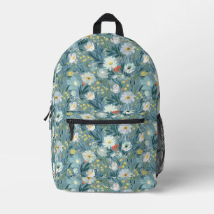 Sac À Dos Imprimé Fleur sauvage d'été Meadow