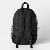 Sac À Dos Imprimé Fleur sauvage Monogram Boho (Verso)