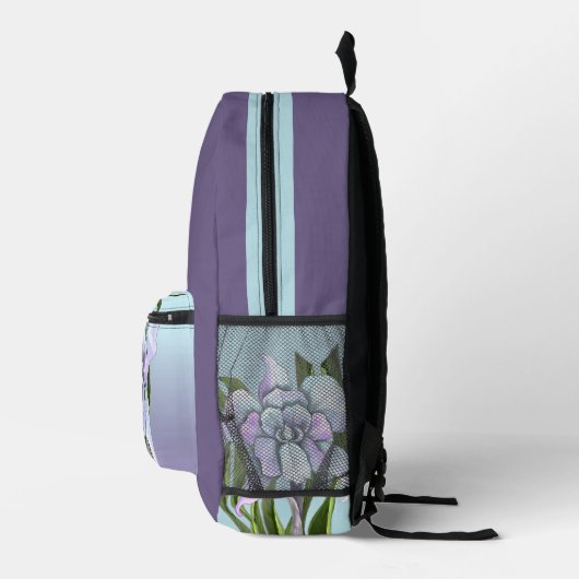 Sac À Dos Imprimé Fleur Smeraldo (Droite)