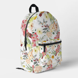 Sac À Dos Imprimé Fleur Vintage florale vibrante