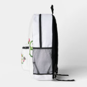Sac À Dos Imprimé Fleurs Amour (Droite)