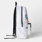 Sac À Dos Imprimé Fleurs Amour (Gauche)