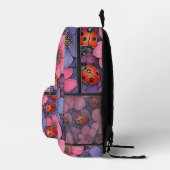 Sac À Dos Imprimé Fleurs de coccinelle (Droite)