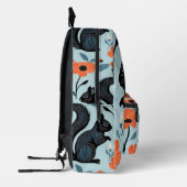 Sac À Dos Imprimé Fleurs de printemps écureuil Art (Gauche)