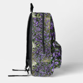 Sac À Dos Imprimé Fleurs de printemps violettes (Gauche)