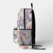Sac À Dos Imprimé Fleurs de rose élégantes (Droite)