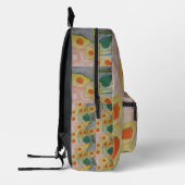 Sac À Dos Imprimé Fleurs de soleil Abstraites (Gauche)