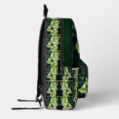 Sac À Dos Imprimé Fleurs Foxglove crémeuses Personnalisées (Gauche)