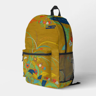 Sac À Dos Imprimé Fleurs Japonaises Vintage G.A. Audsley