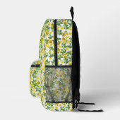 Sac À Dos Imprimé Fleurs jaunes (Droite)