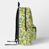 Sac À Dos Imprimé Fleurs jaunes (Gauche)