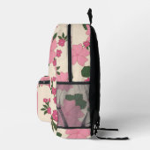Sac À Dos Imprimé Fleurs Roses, Motif Floral, Motif De Fleurs (Droite)