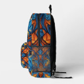 Sac À Dos Imprimé "FloraFrenzy" (Droite)