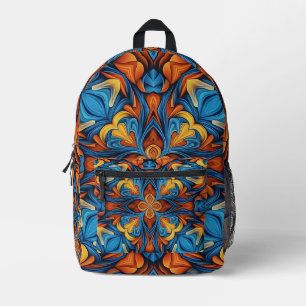 Sac À Dos Imprimé "FloraFrenzy"