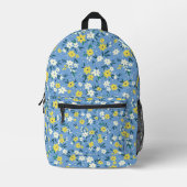 Sac À Dos Imprimé Floral (Recto)