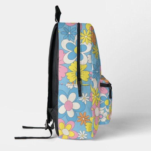 Sac À Dos Imprimé Floral (Gauche)