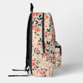 Sac À Dos Imprimé Floral (Gauche)
