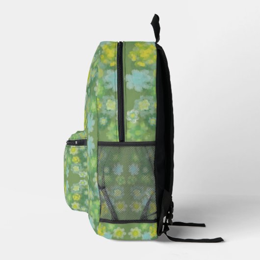 Sac À Dos Imprimé Floral Abstrait sel Aquarelle Peinture Motif (Droite)